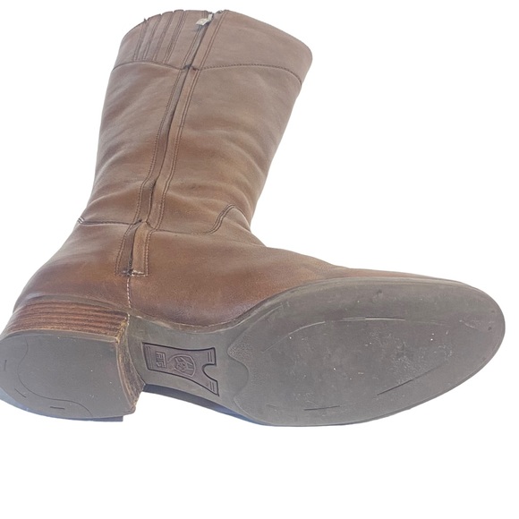 Ariat brown leather riding boot 10B no (SH4) - Picture 8 of 11